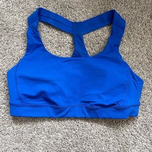 Lululemon T-Back Vibrant Blue Sports Bra